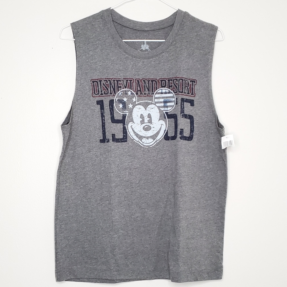 23) DISNEY Retro Disneyland 1955 USA Muscle Tee Sz. M